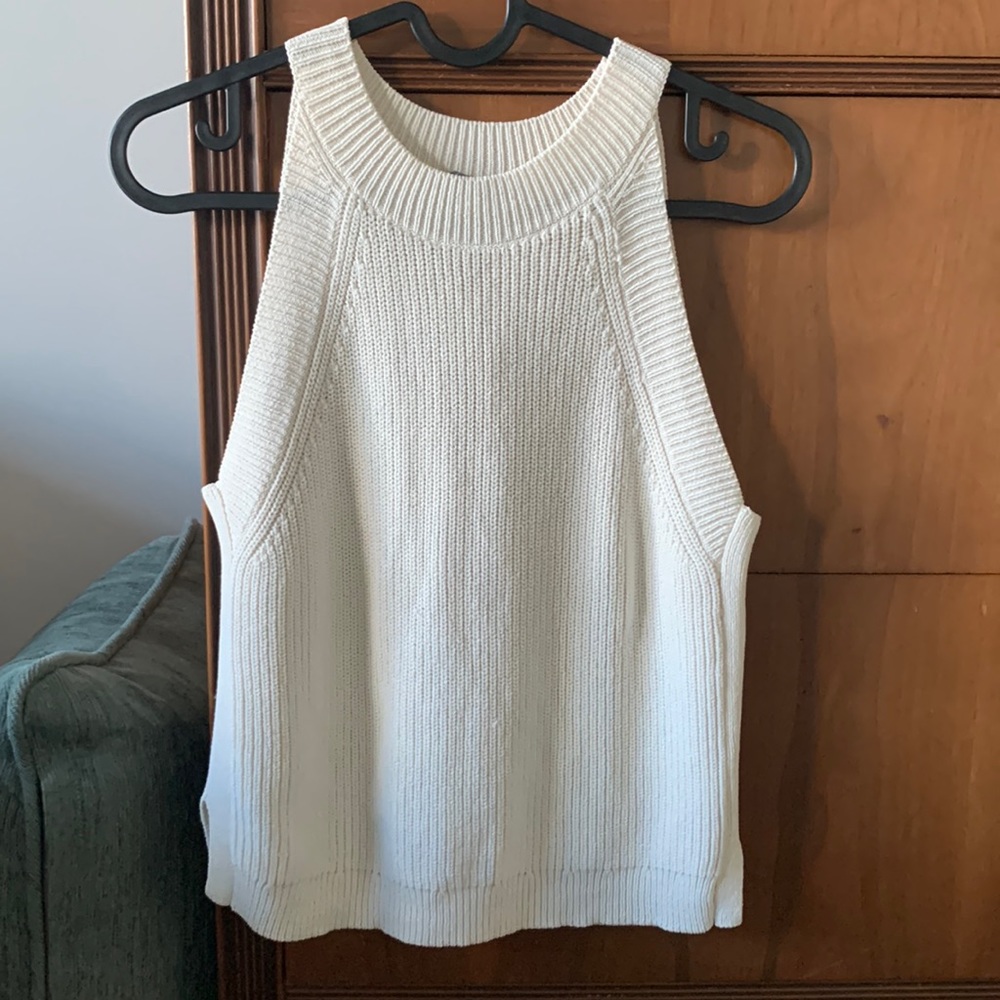 Knit tank top